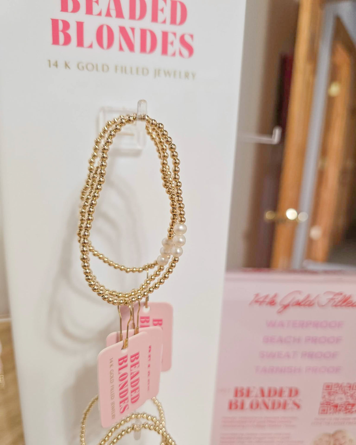 Harper Pearl Bracelet in Gold