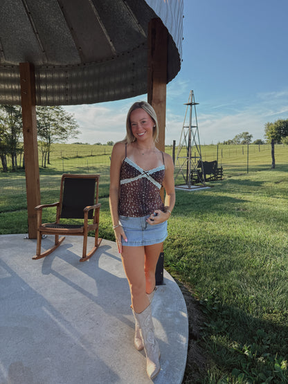 Deer Mesh Cami