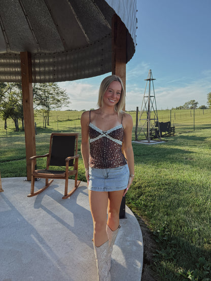 Deer Mesh Cami
