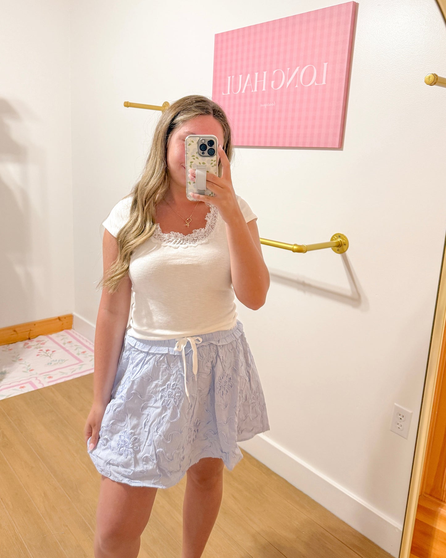 Coastal Bloom Skirt