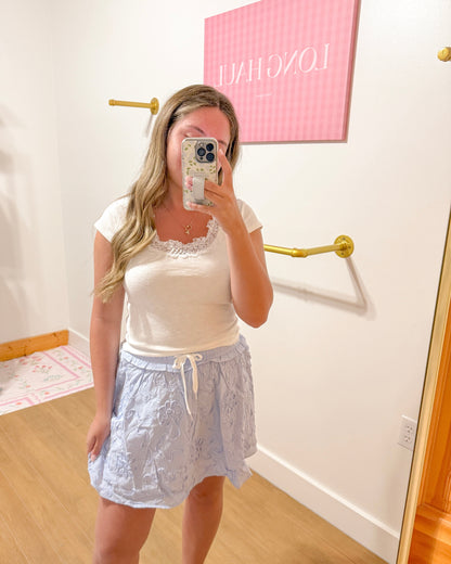 Coastal Bloom Skirt