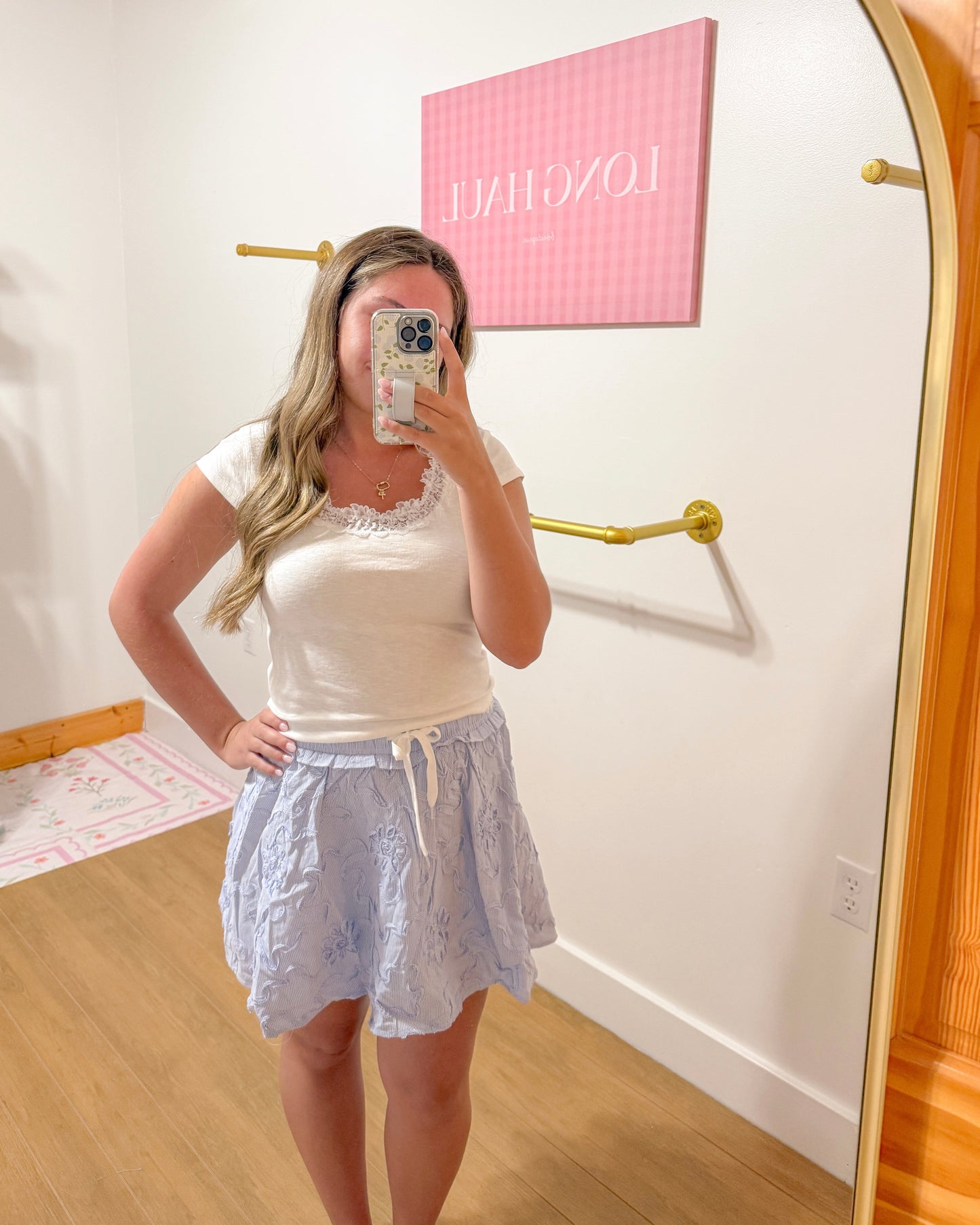 Coastal Bloom Skirt
