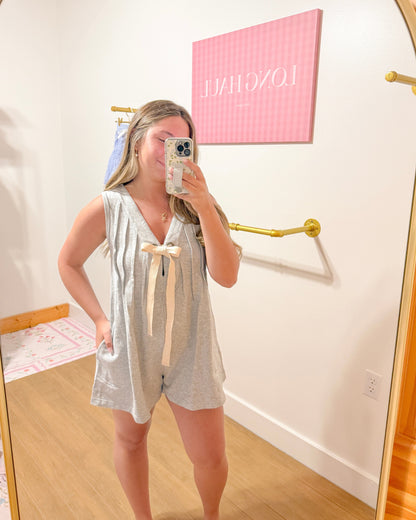 Grey Casual Romper