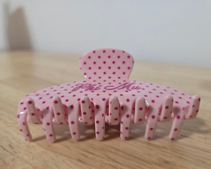 Phi Mu Hair Clip