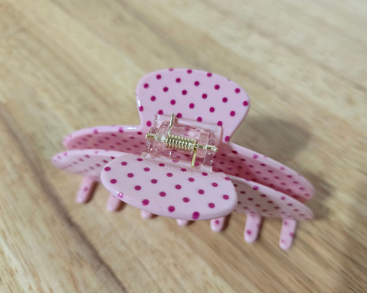 Phi Mu Hair Clip