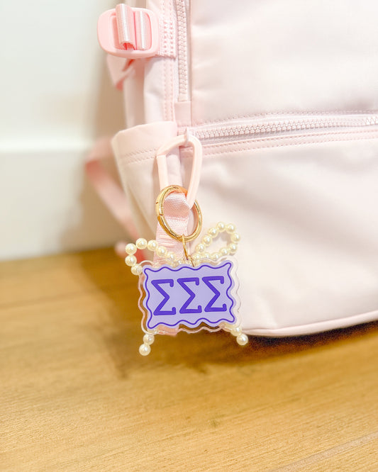 Tri Sigma Bag & Boot Charm